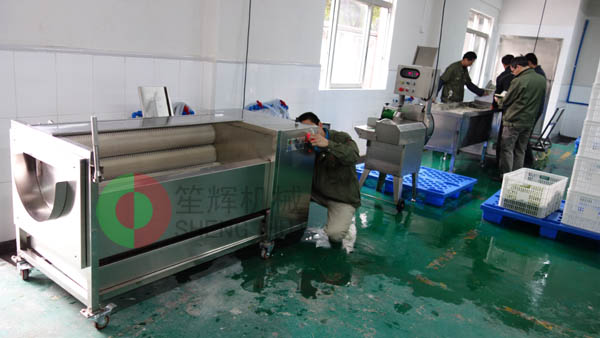 我公司為日資企業(yè)WCSP提供芥茉加工線！
