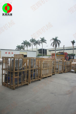 廣東珠?？蛻舳ㄙ彺笈吖幚砩a(chǎn)線及相關(guān)設(shè)備出貨了！